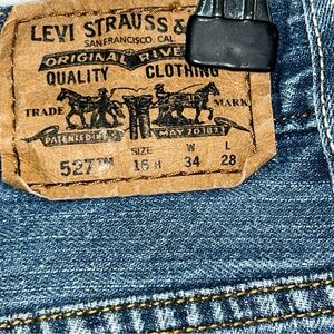 Levi's Blue Classic‎ Denim Jeans 16 Husky